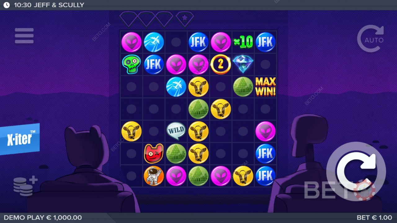 Jeff & Scully Anmeldelse av BETO Slots