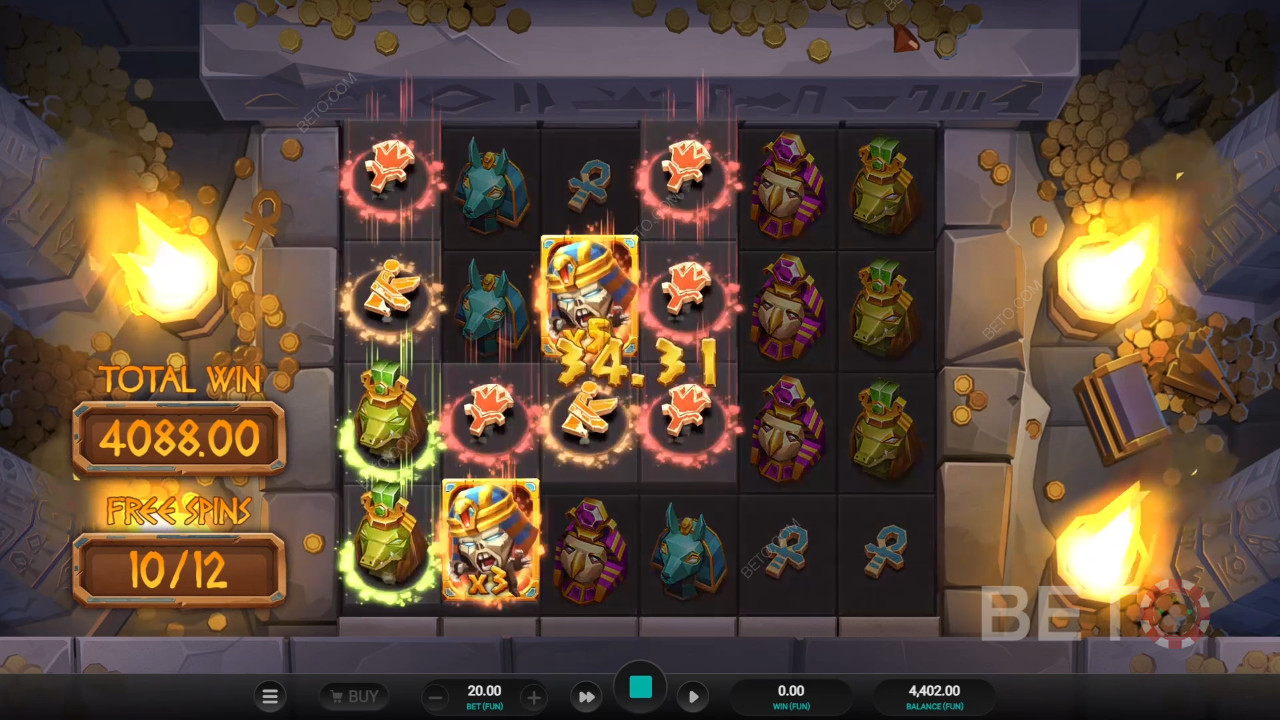 Ramses Revenge Anmeldelse av BETO Slots