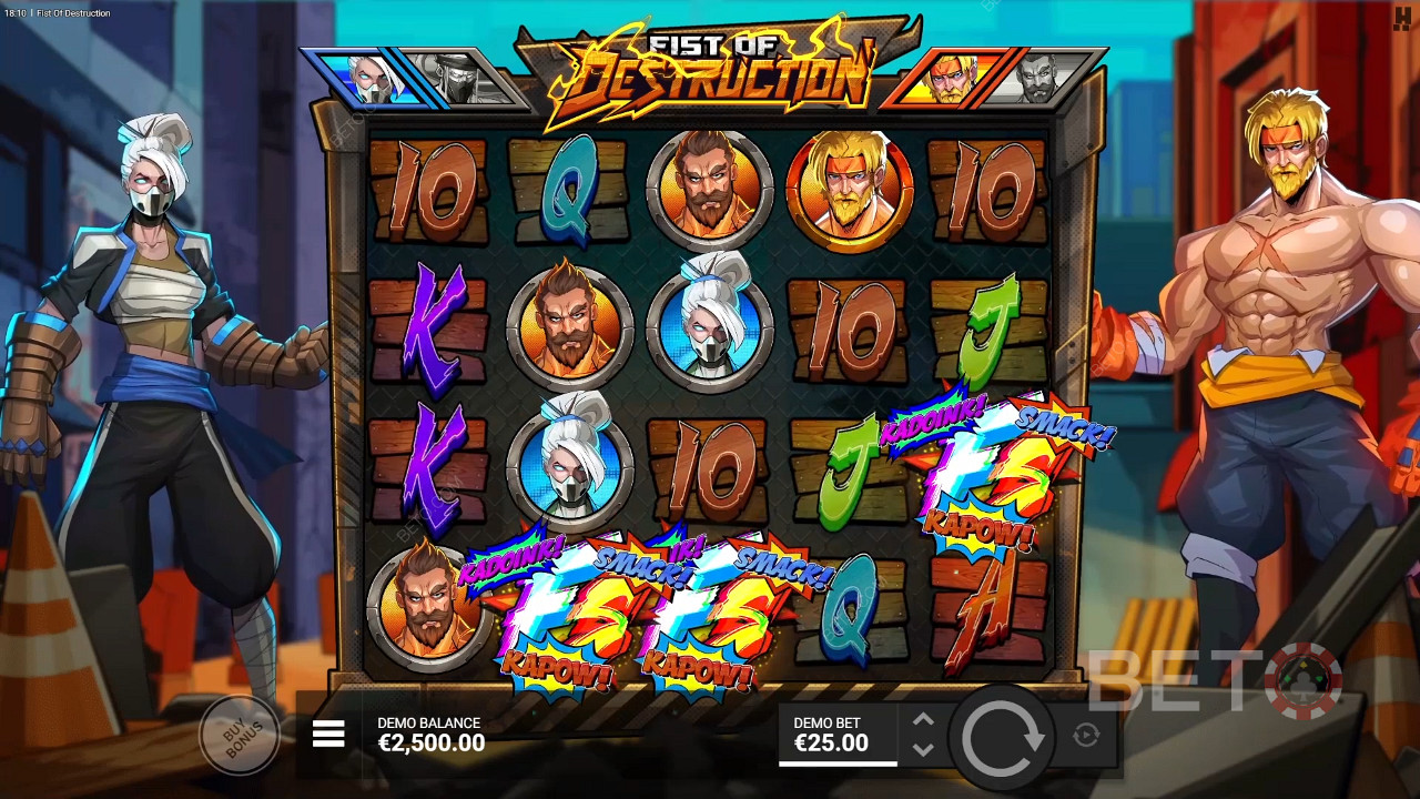 Fist of Destruction Spill Gratis