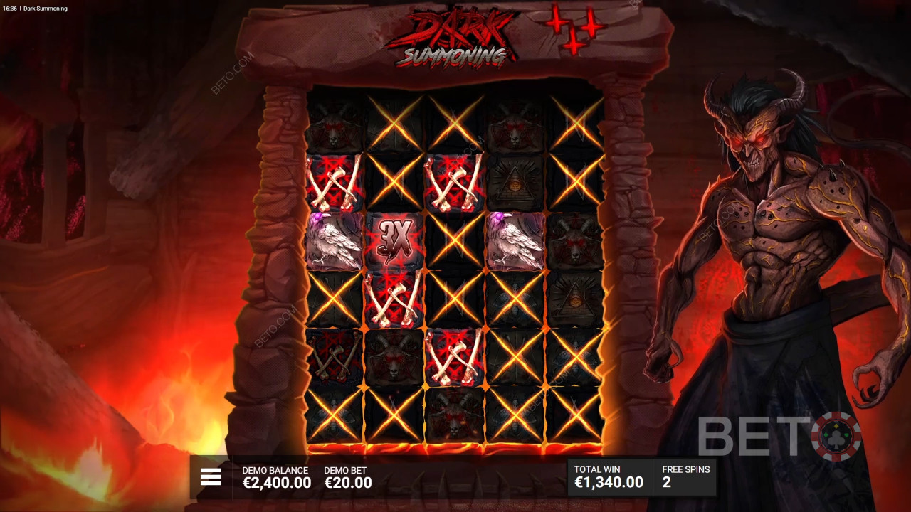 Dark Summoning Anmeldelse av BETO Slots