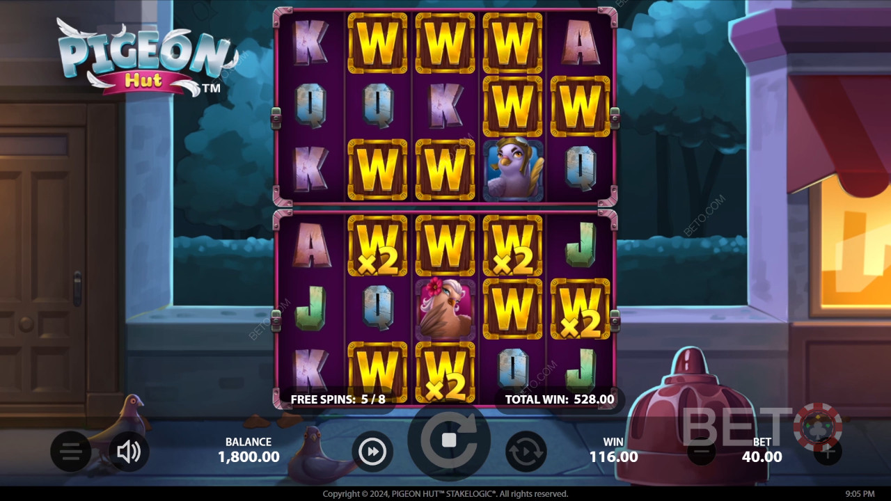 Pigeon Hut Anmeldelse av BETO Slots