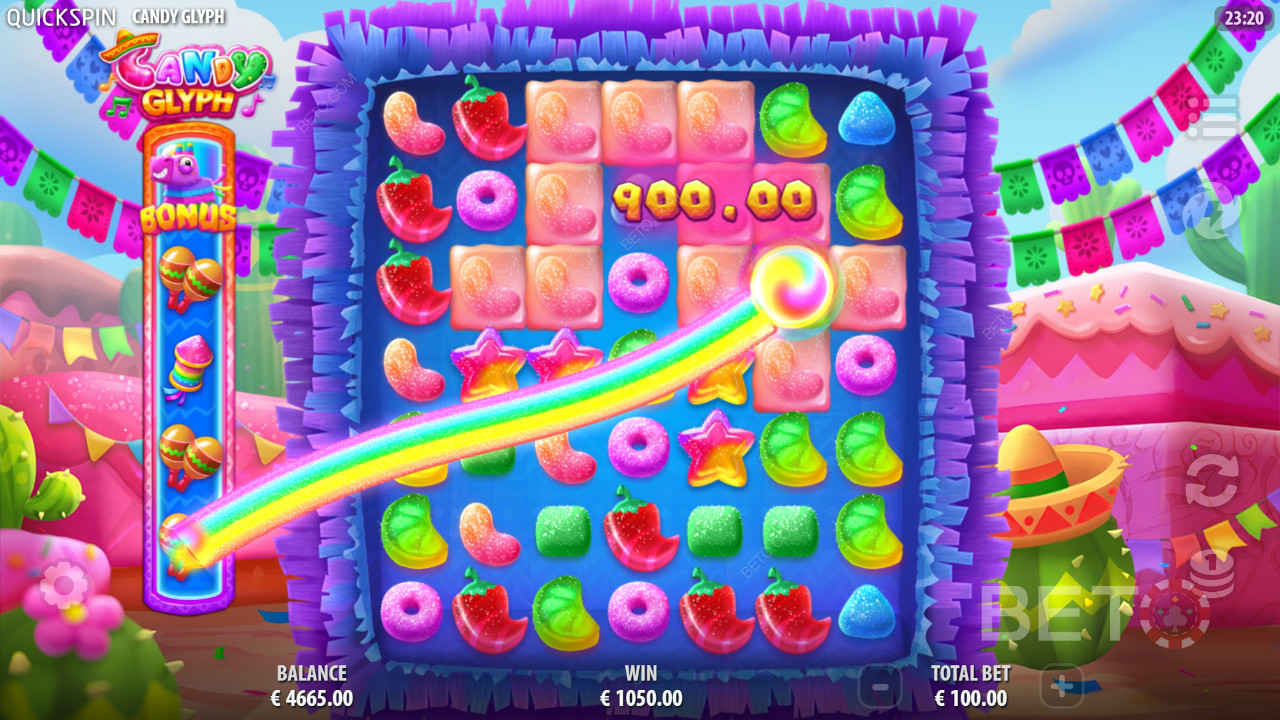 Candy Glyph Spill Gratis