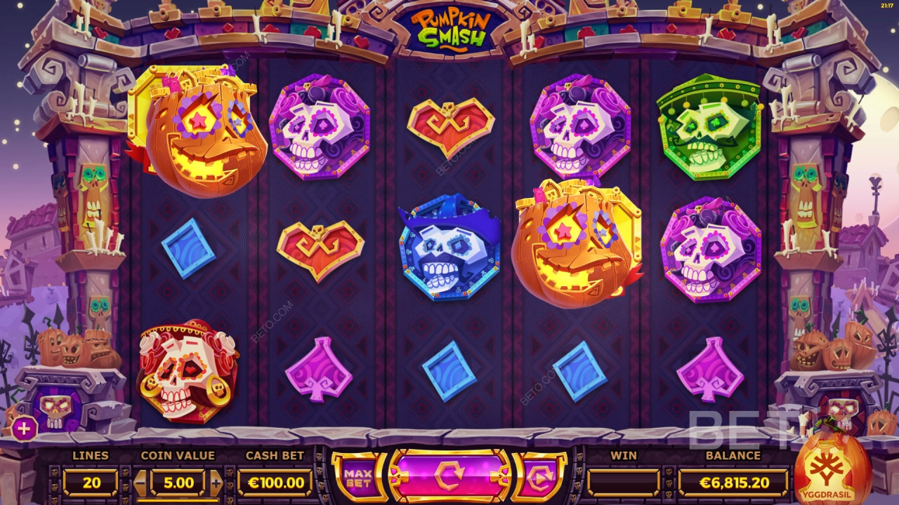 Pumpkin Smash Anmeldelse av BETO Slots