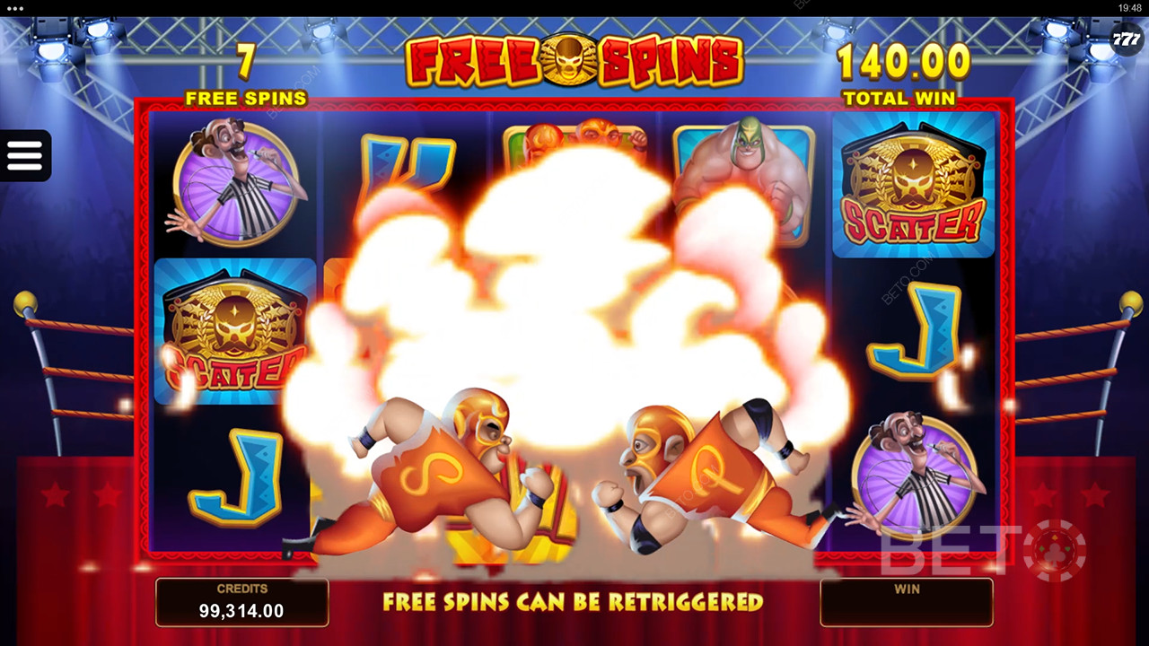 Lucha Legends Anmeldelse av BETO Slots
