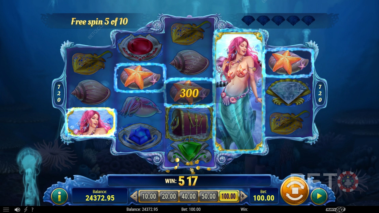 Mermaid's Diamond Spill Gratis