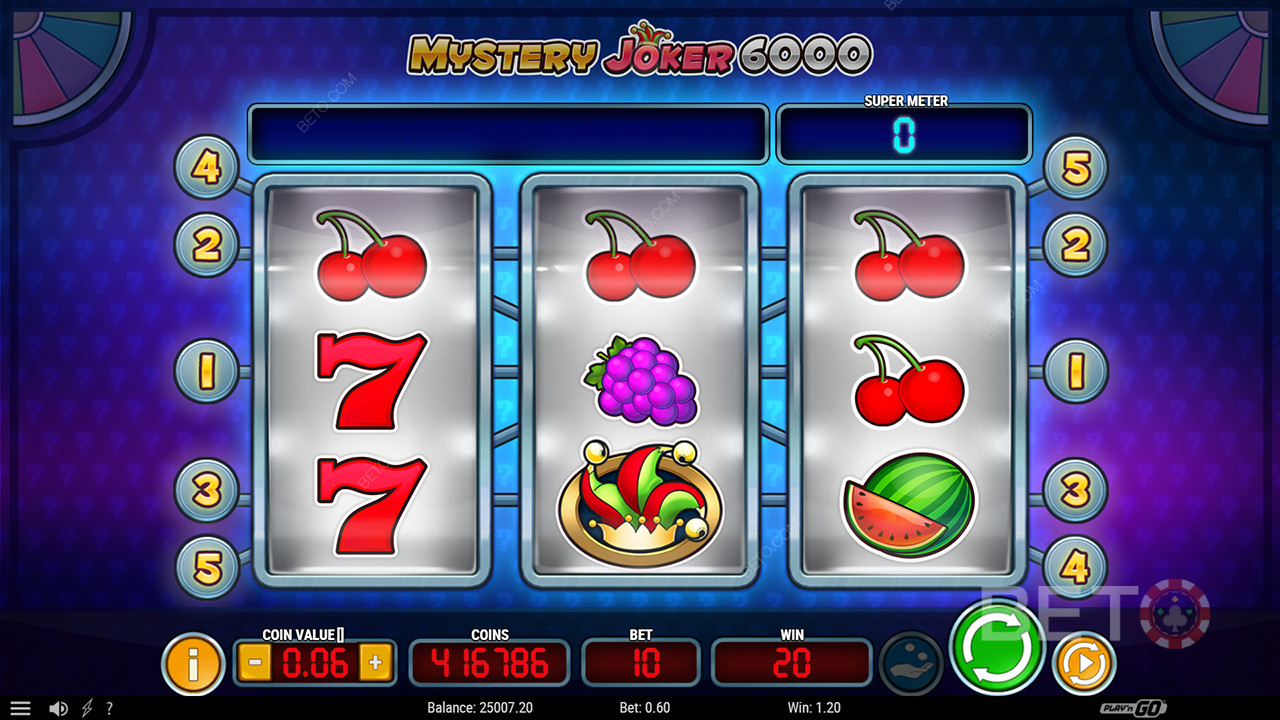 Mystery Joker 6000: En spilleautomat på nettet som er verdt å spinne?