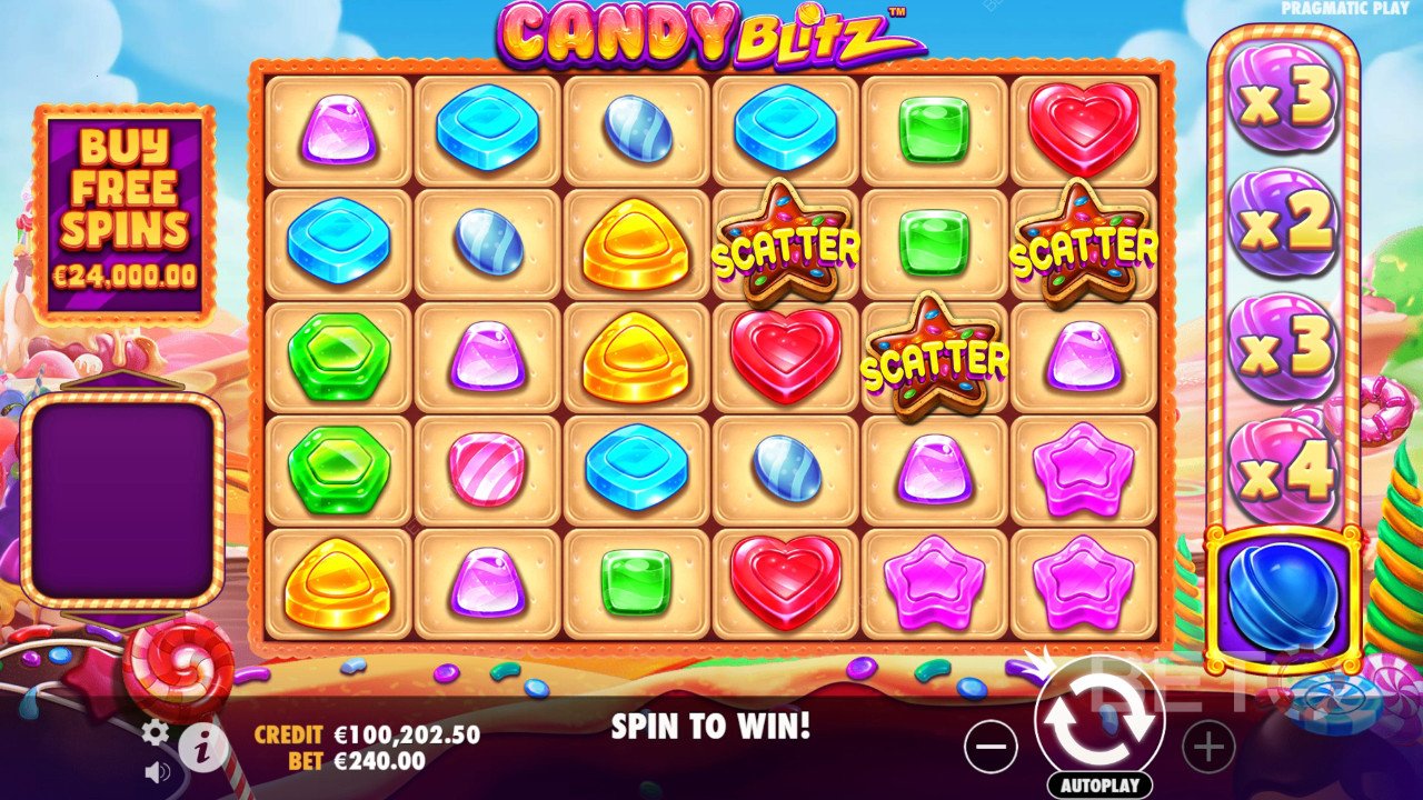 Candy Blitz spilleautomat - vår dom