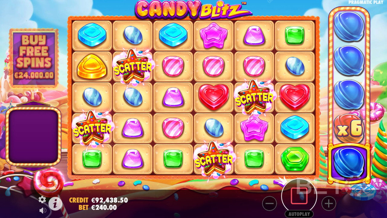Candy Blitz Anmeldelse av BETO Slots
