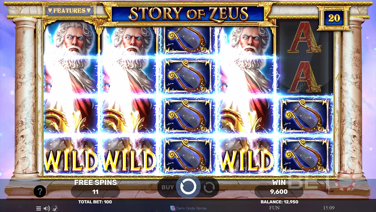 Story of Zeus Spill Gratis