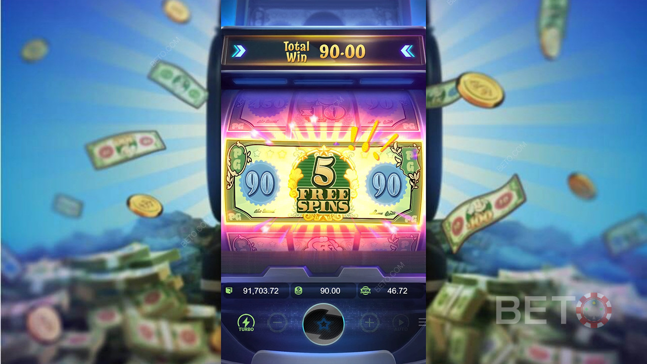 Kjennelse for Cash Mania spilleautomat online