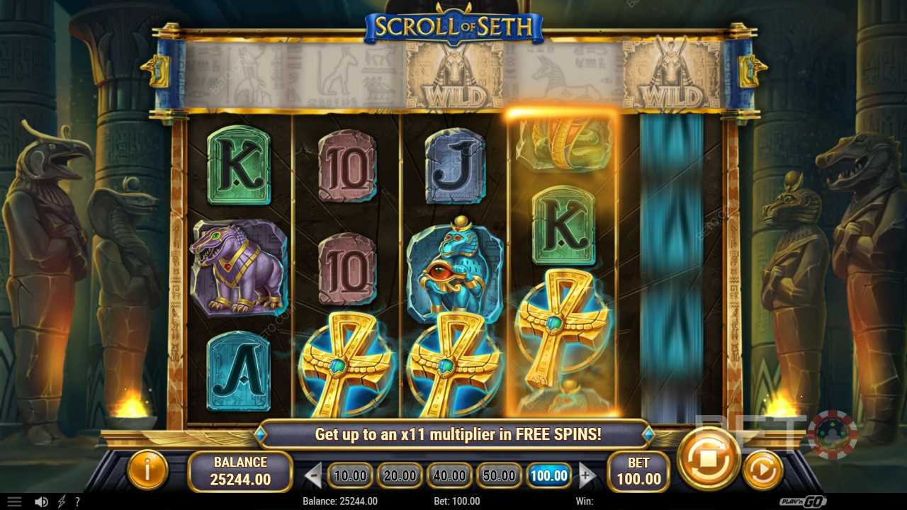 Scroll of Seth Anmeldelse av BETO Slots