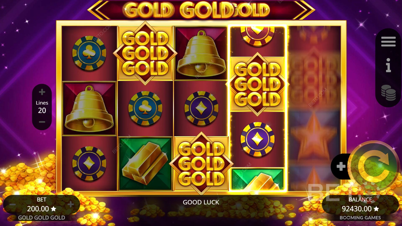 Gold Gold Gold Gold Anmeldelse av BETO Slots