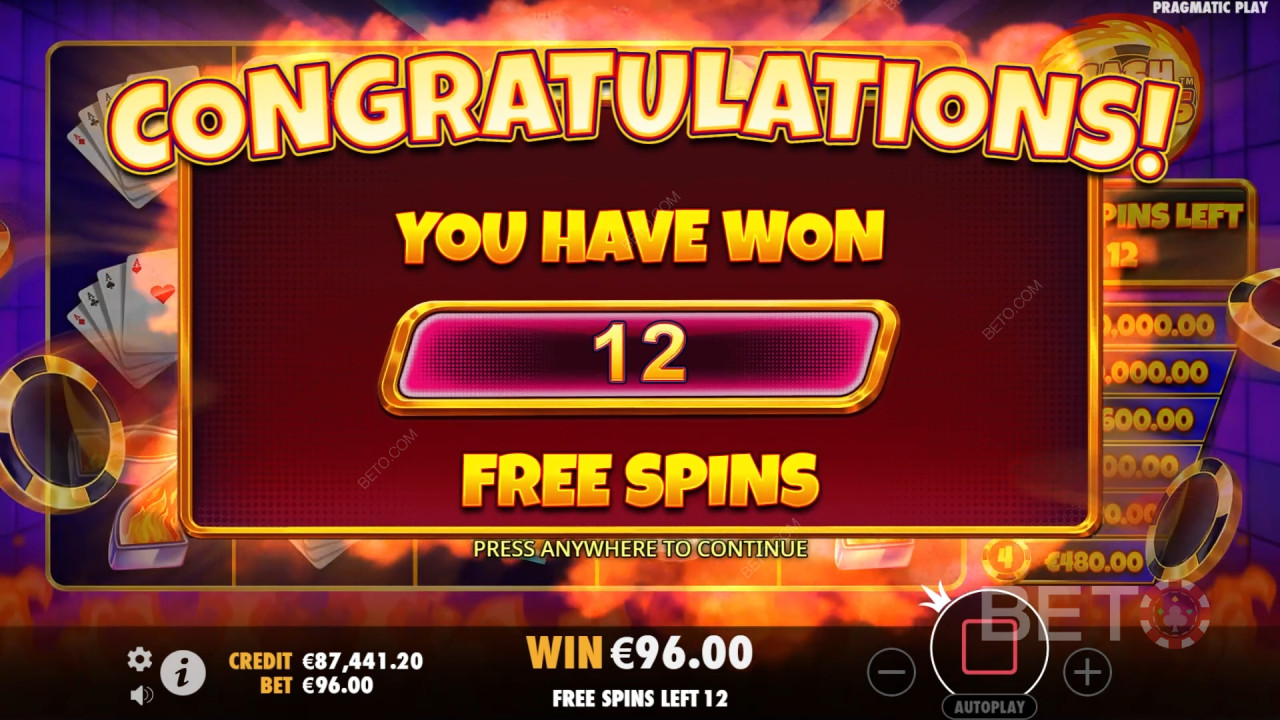 Vinn 10 000 ganger innsatsen din i Cash Chips-spilleautomaten!