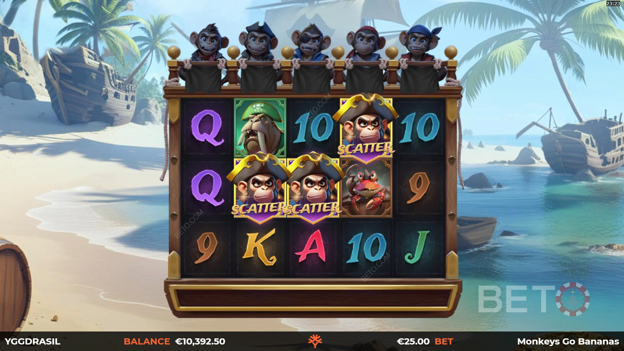 Monkeys Go Bananas MultiMax Spill Gratis