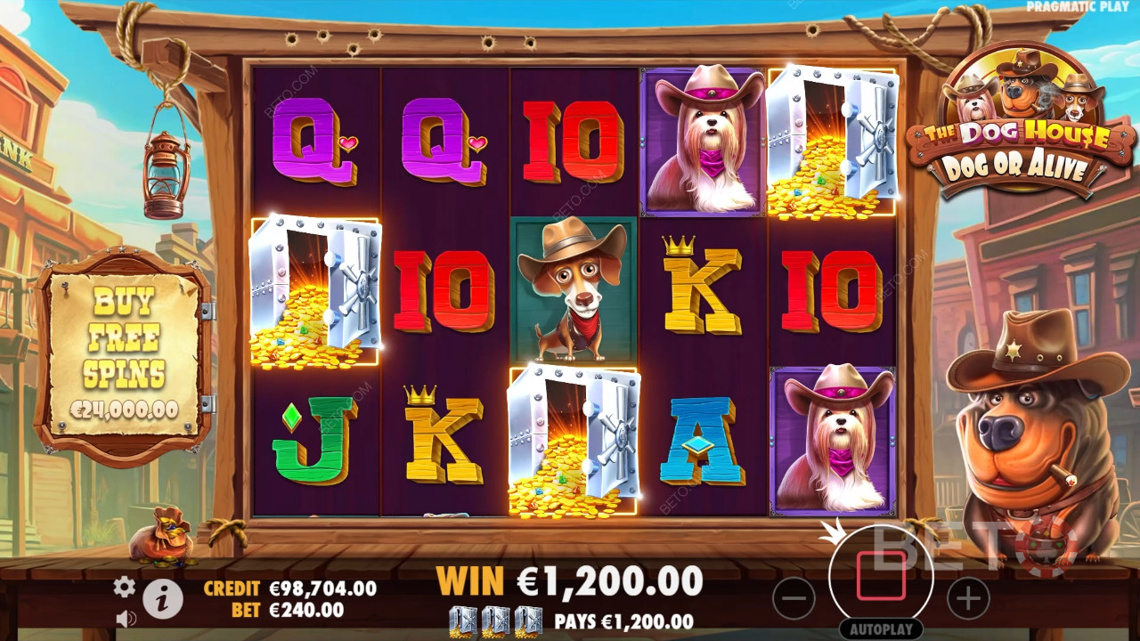 The Dog House Dog or Alive Anmeldelse av BETO Slots