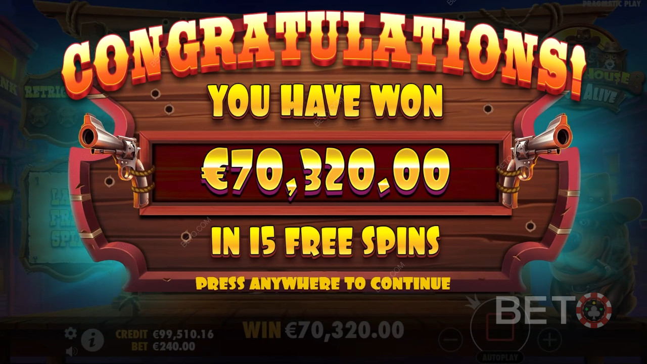 Vinn 10 000 ganger innsatsen din i The Dog House Dog or Alive Online Slot!