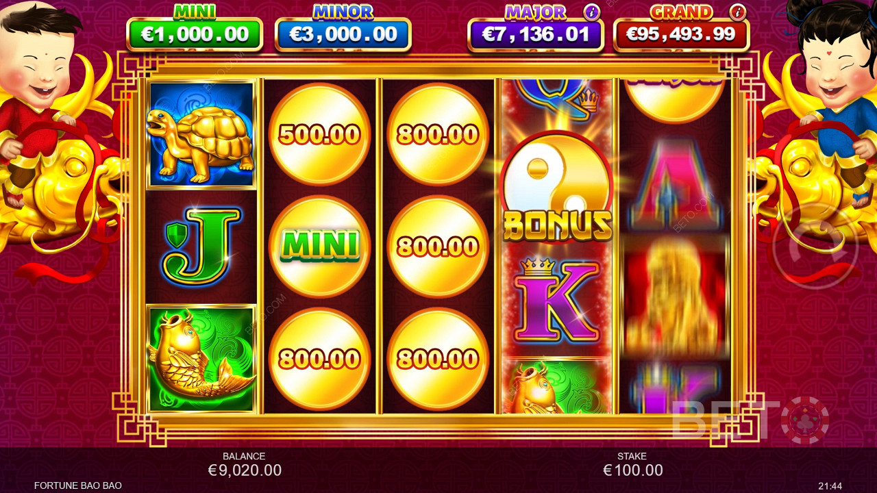 Fortune Bao Bao Jackpot Win & Spin Spill Gratis