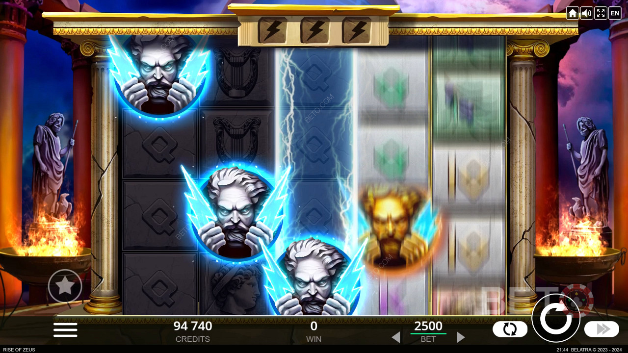 Rise of Zeus Spill Gratis