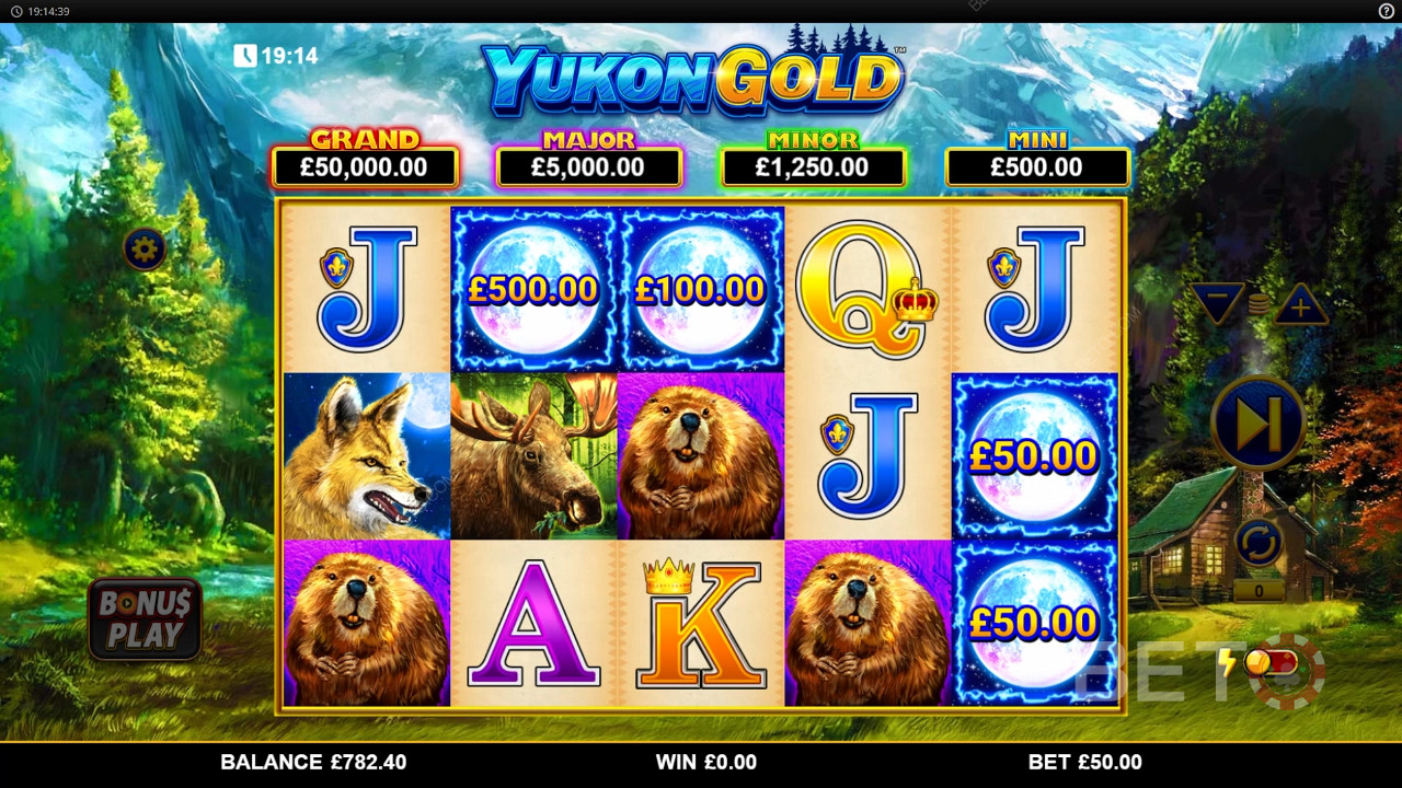 Yukon Gold Spill Gratis
