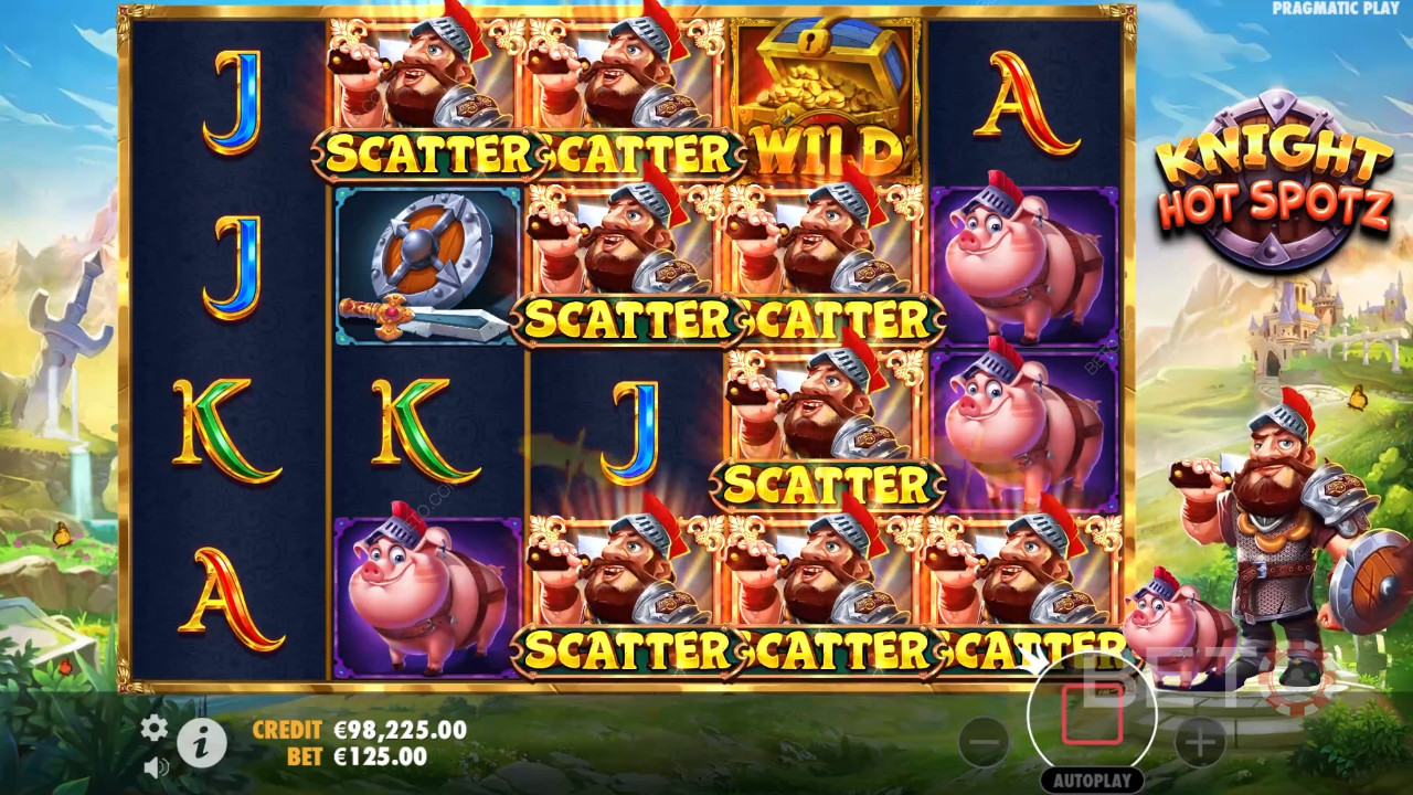 Knight Hot Spotz Anmeldelse av BETO Slots