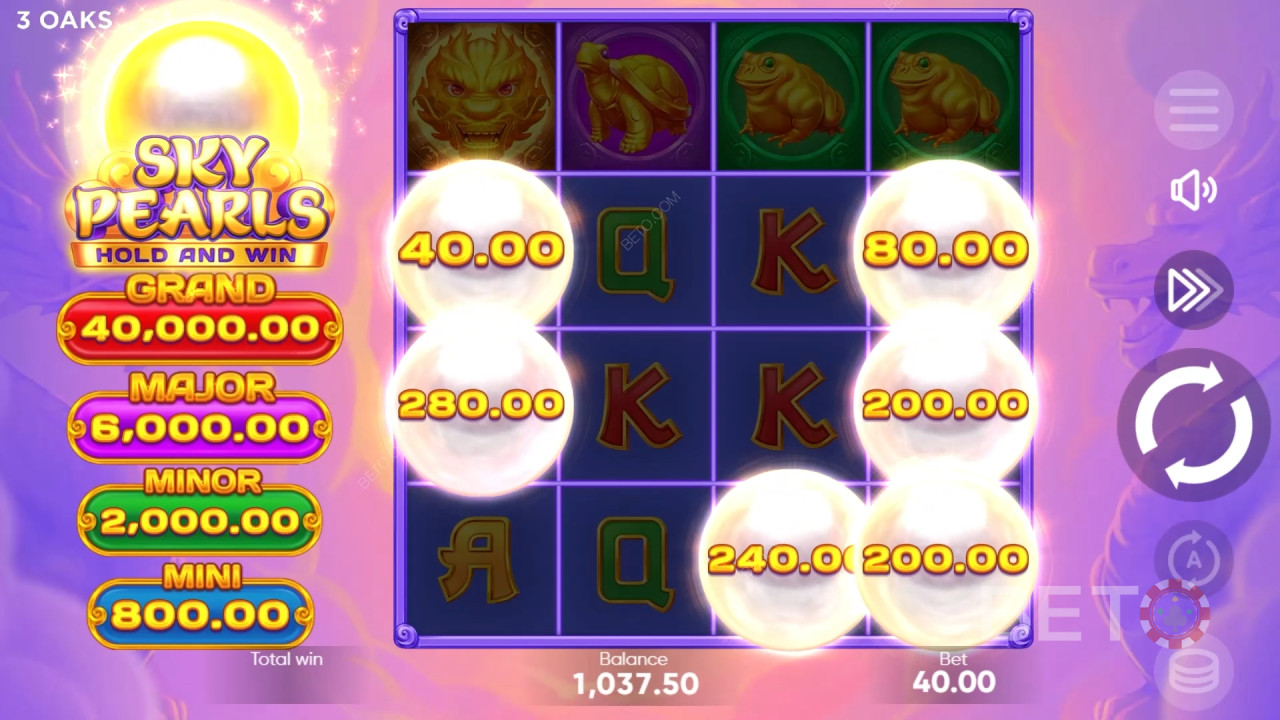 Sky Pearls Anmeldelse av BETO Slots