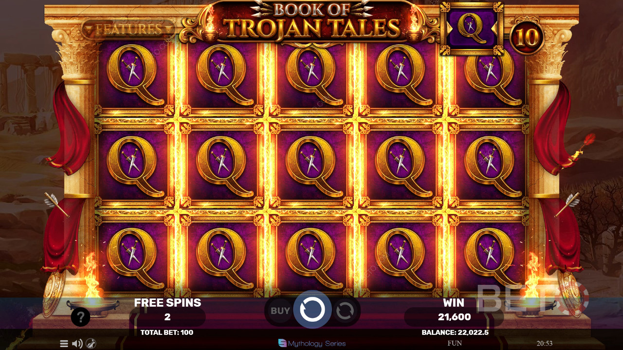 Book of Trojan Tales Anmeldelse av BETO Slots