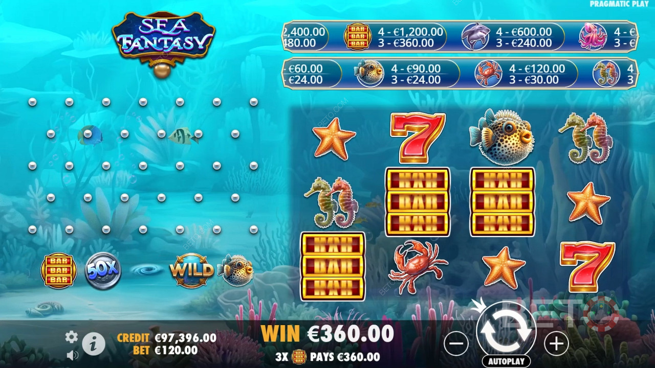 Sea Fantasy Anmeldelse av BETO Slots