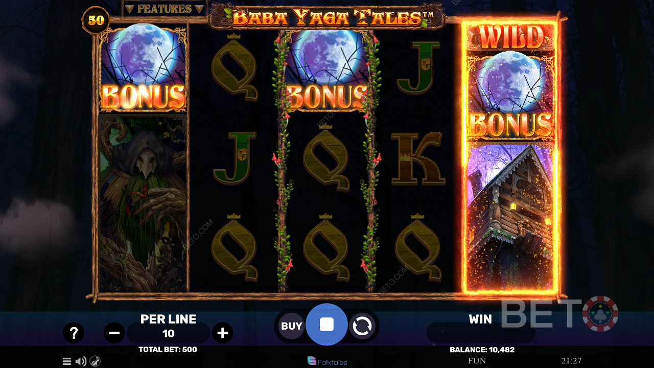 Baba Yaga Tales Spill Gratis