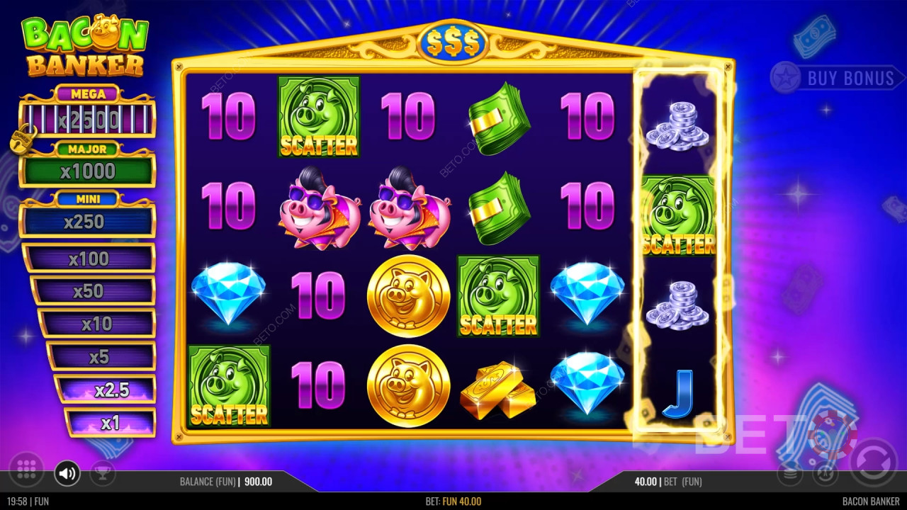 Bacon Banker Anmeldelse av BETO Slots