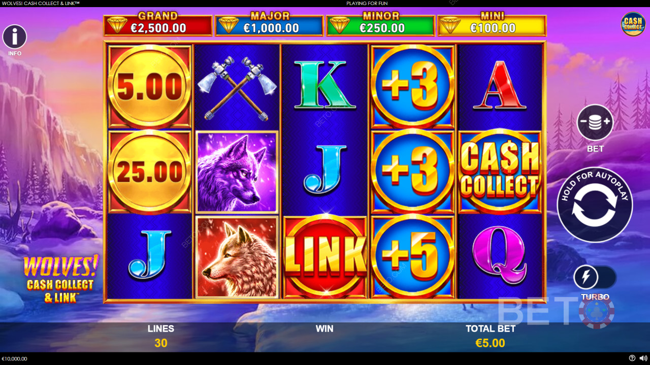 Ulver! Cash Collect & Link: En online spilleautomat verdt å snurre?