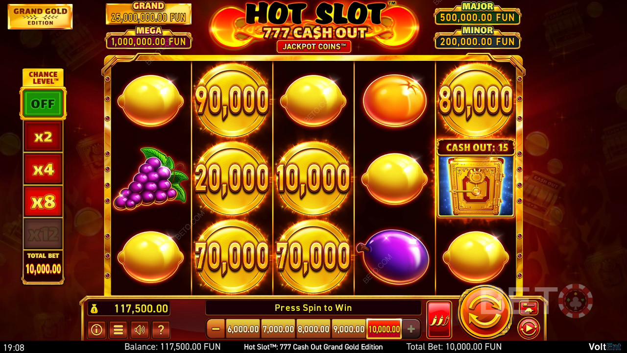 Hot Slot: 777 Cash Out Grand Gold Edition Anmeldelse av BETO Slots