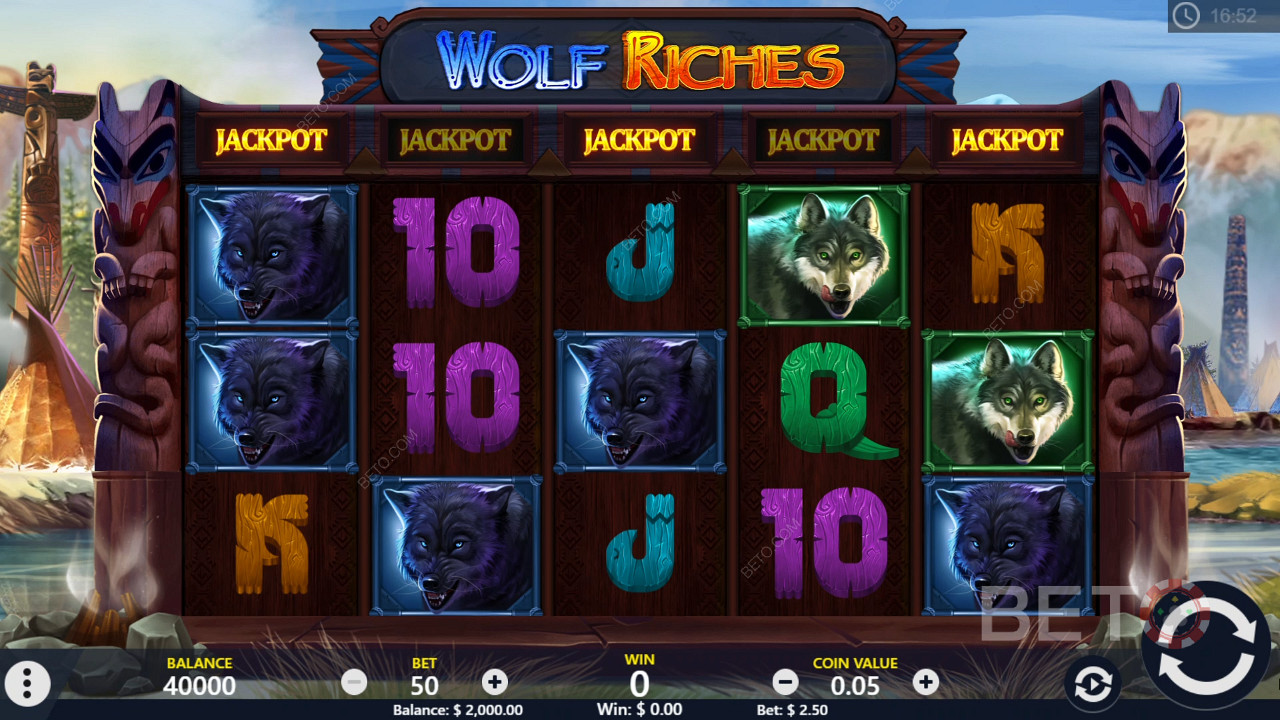 Wolf Riches online spilleautomat