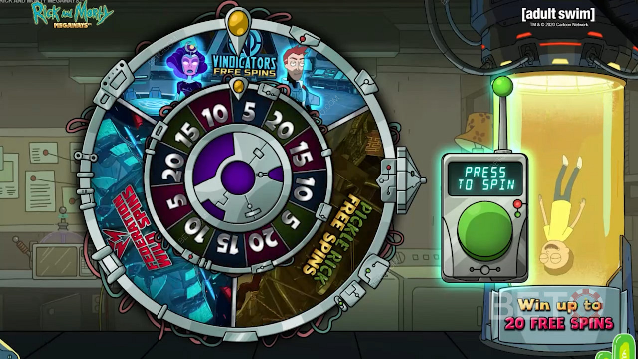 Kjøp Free Spins-bonusspillet for 150 ganger innsatsen din