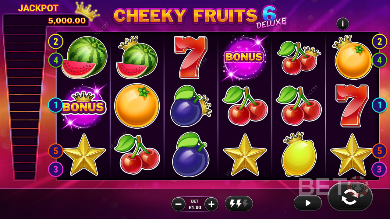 Cheeky Fruits 6 Deluxe  Spill Gratis