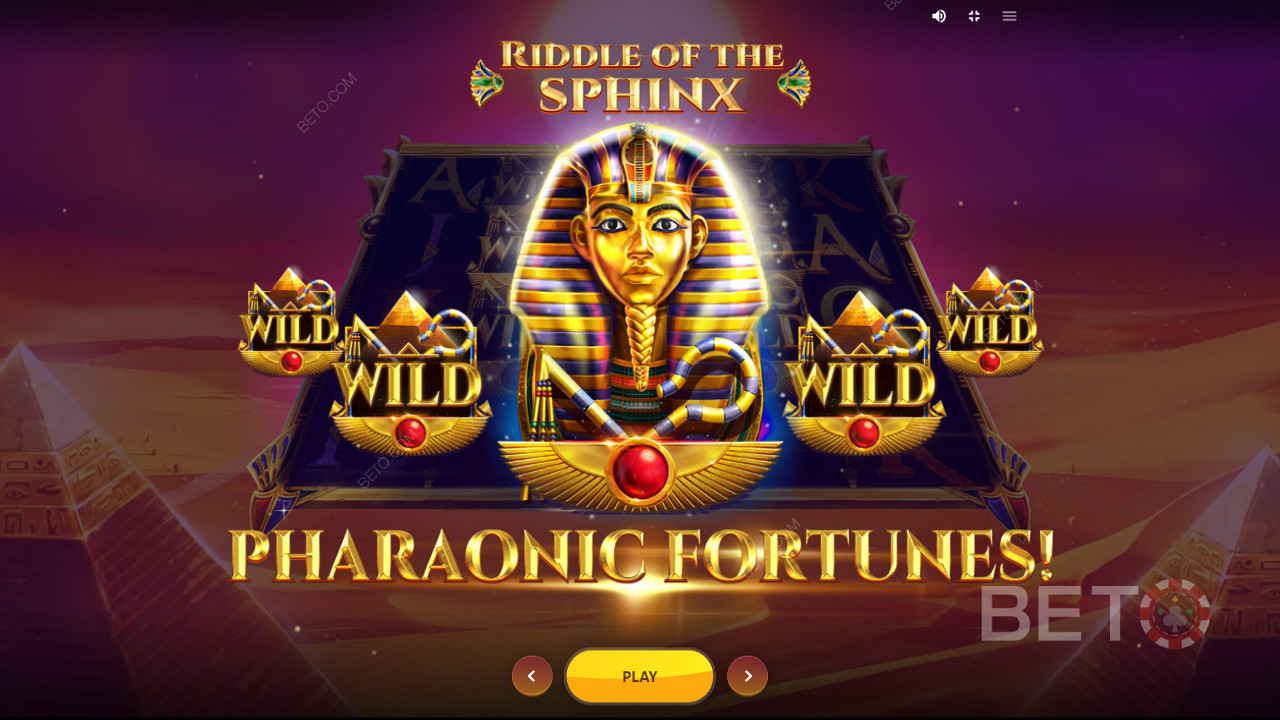 Pharaonic Fortunes spesialbonus i Riddle Of The Sphinx