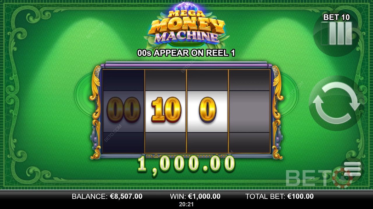 Mega Money Machine Anmeldelse av BETO Slots