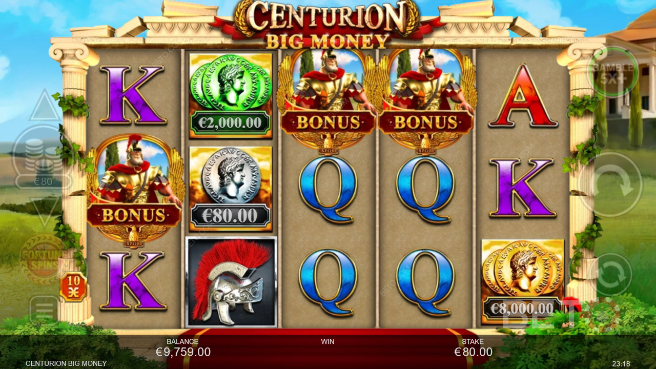 Centurion Big Money Anmeldelse av BETO Slots