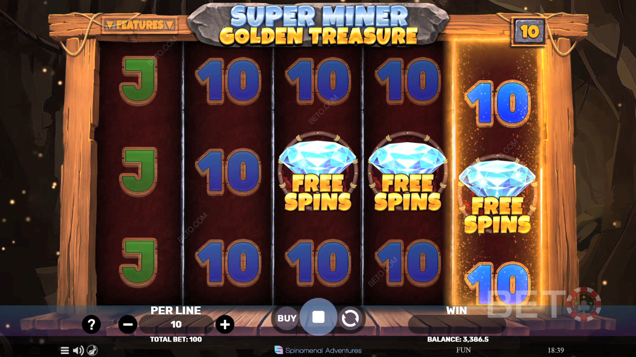 Super Miner - Golden Treasure Spill Gratis