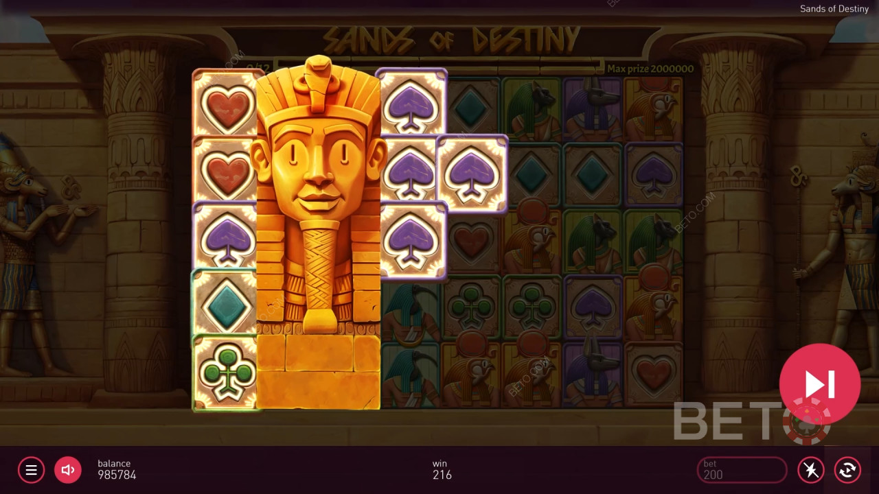 Sands of Destiny Anmeldelse av BETO Slots