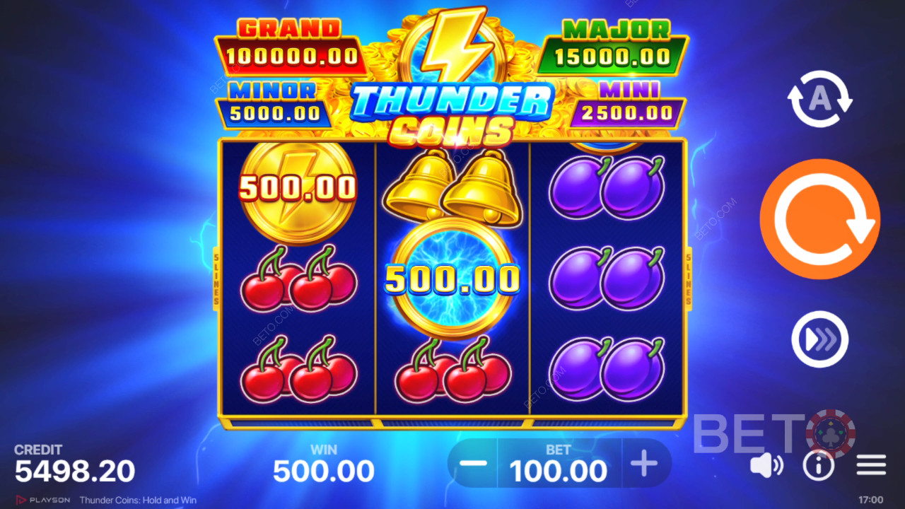 Er Thunder Coins spilleautomat verdt det?