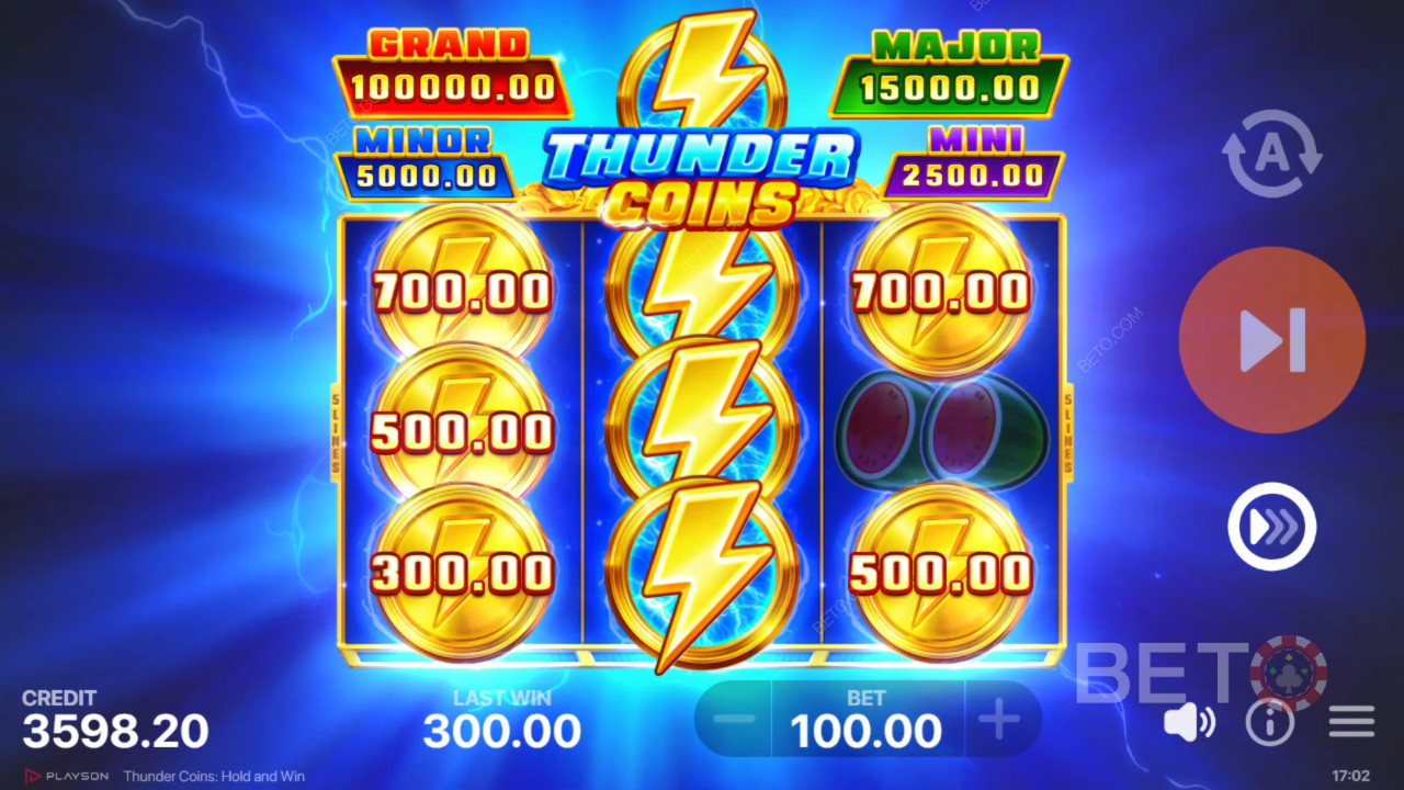 Thunder Coins Spill Gratis