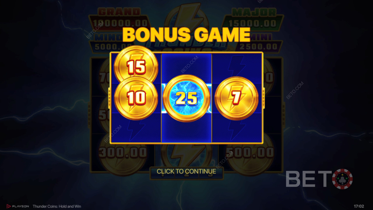 Bonusfunksjoner forklart i Thunder Coins by Playson