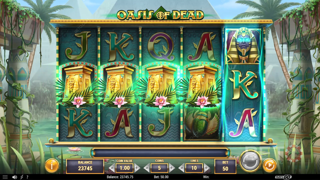 Oasis of Dead Anmeldelse av BETO Slots