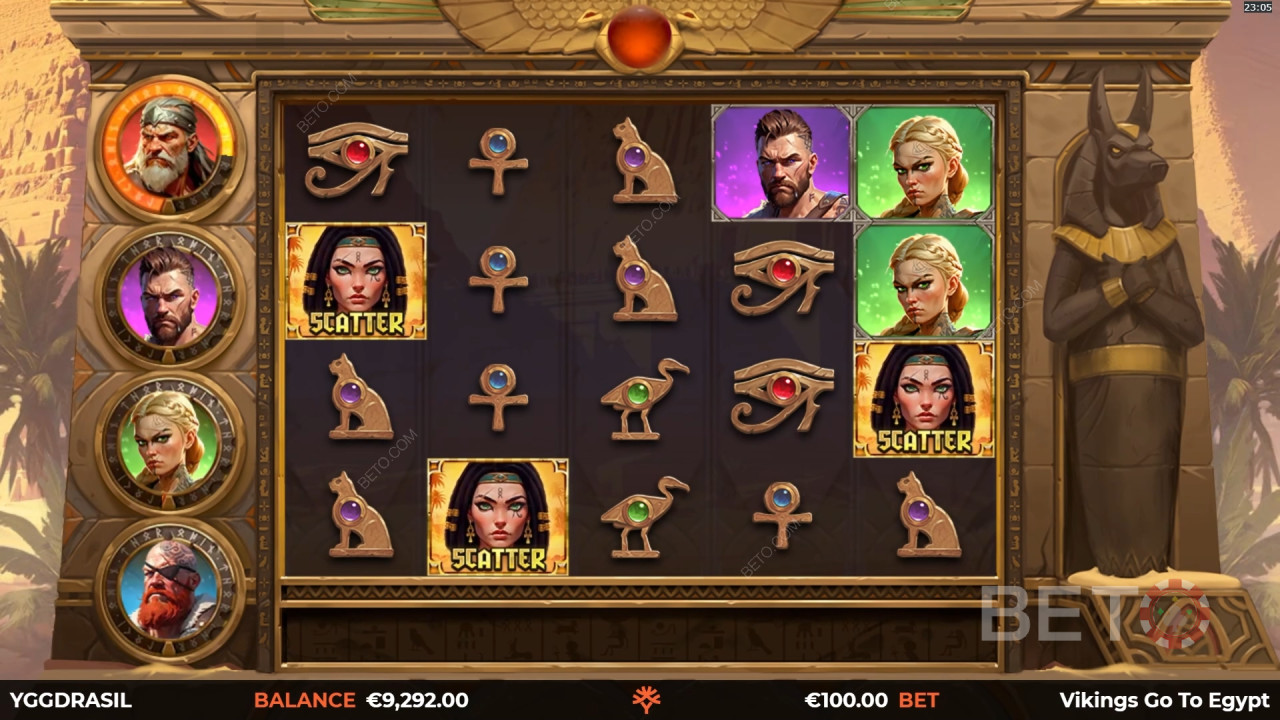 Vikings Go To Egypt Wild Fight Anmeldelse av BETO Slots