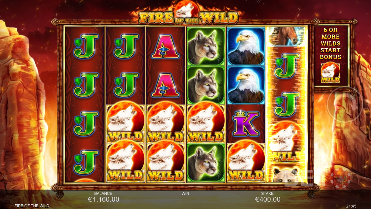 Fire of the Wild Spill Gratis