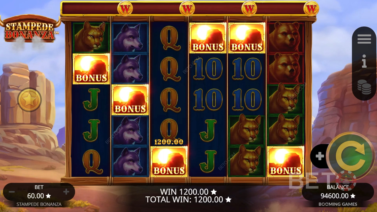 Stampede Bonanza Spill Gratis