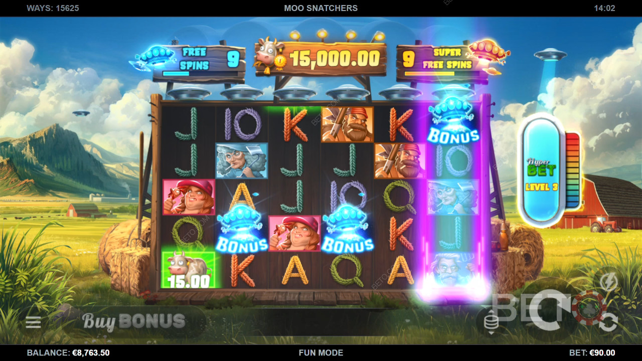 Moo Snatchers Anmeldelse av BETO Slots