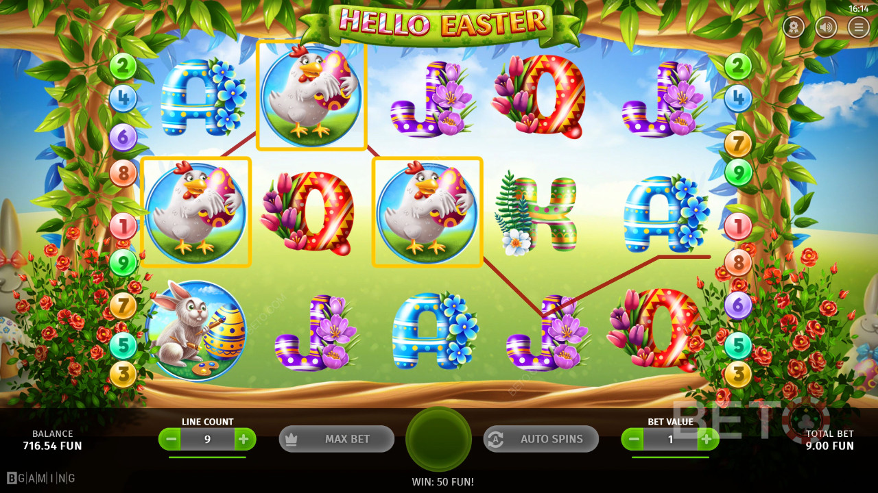 Hello Easter Anmeldelse av BETO Slots