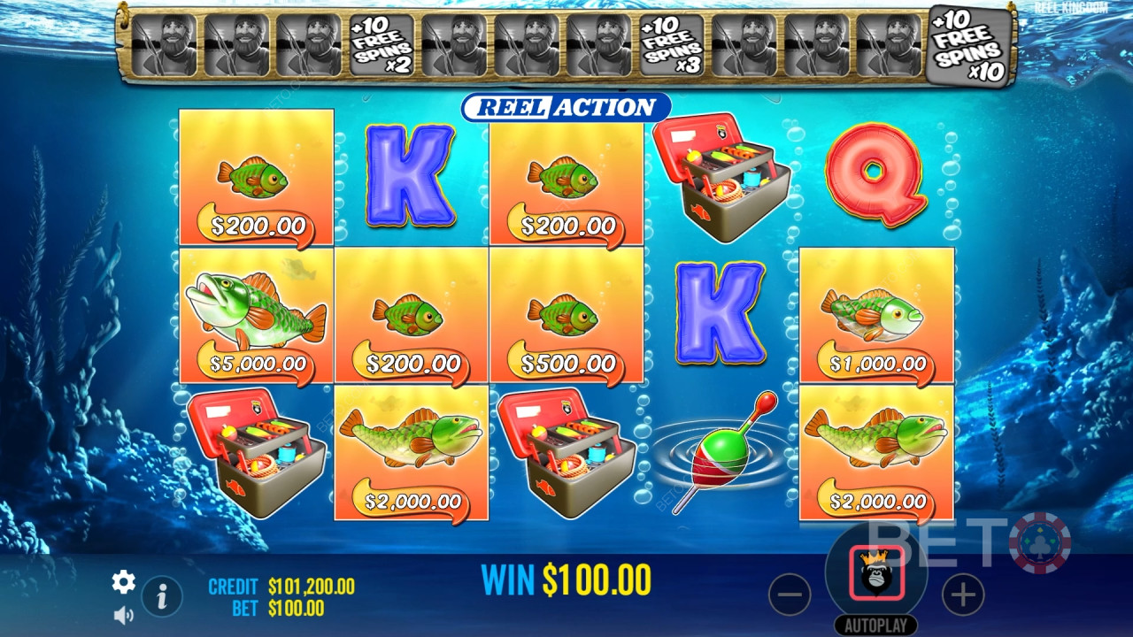 Hvordan spille Reel Kingdom