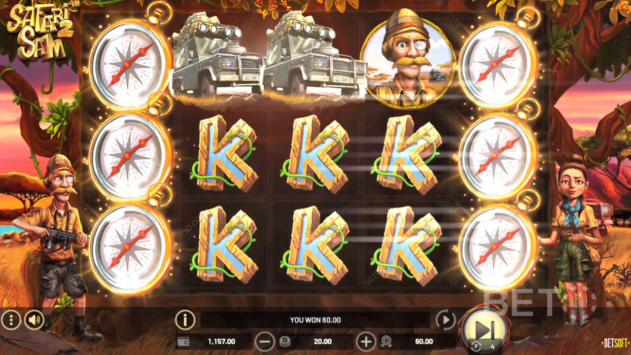 Safari Sam 2 Anmeldelse av BETO Slots